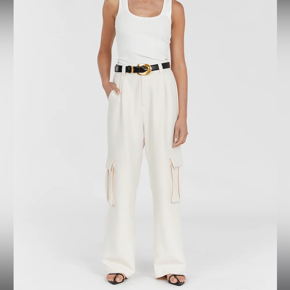 Dissh WILLA CREAM CARGO PANT 2